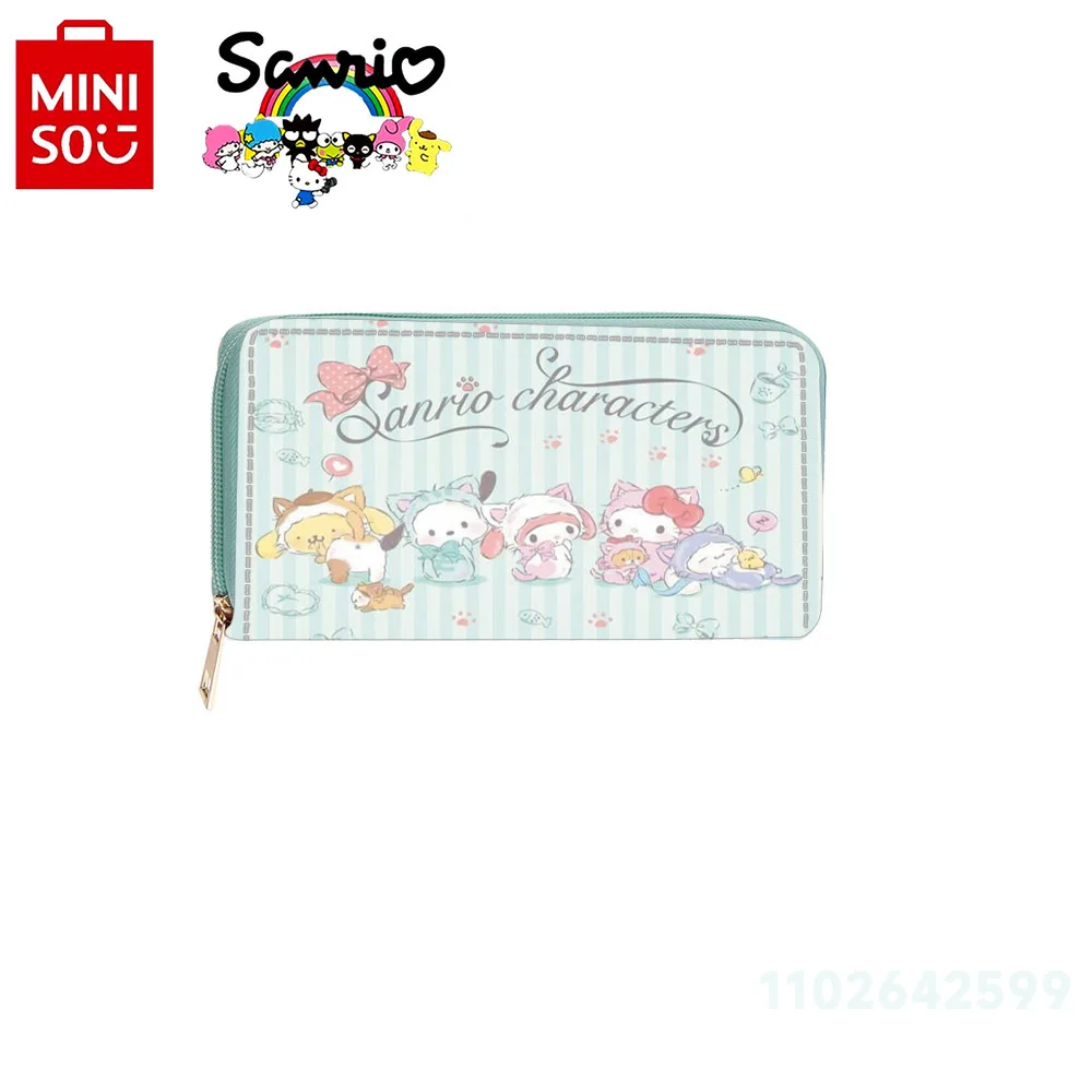sanrio New Women's Wallet Fashionable High Quality Multi Card Credit Card Bag Cartoon Versatile Multi Functional Storage Wallet
