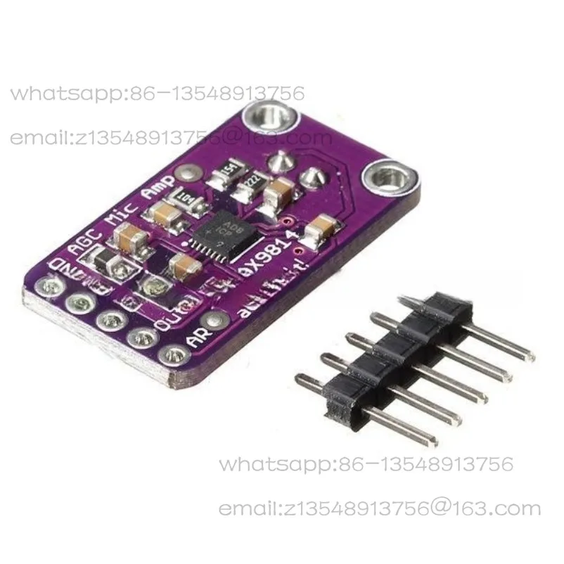MAX9814 High Performance, Microphone AGC Amplifier, Module CMA-4544PF-W