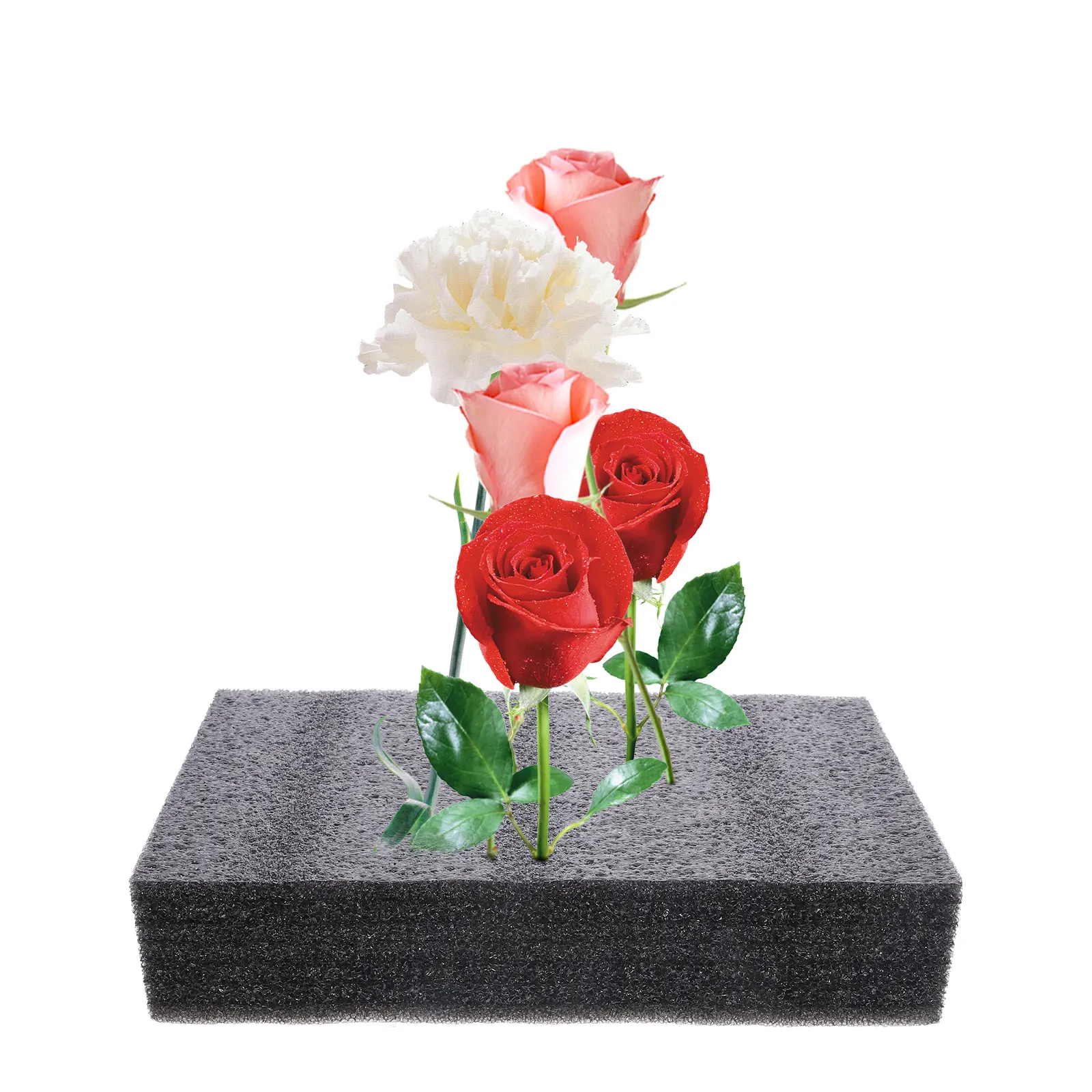 

4pcs Black Pearl Cotton Foam Pad 25x15x5cm Packing Liner Craft Supplies Multi Use Foam Board Elastic Tear Resistant