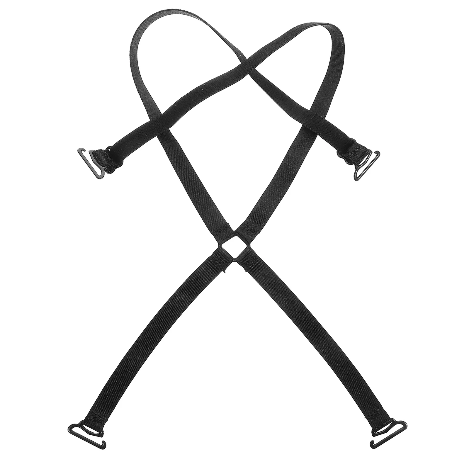 Unsichtbarer BH-Träger, verstellbar, überkreuzter Rücken, dehnbar, dekorativer Ersatz-Schultergurt für Kleider, Dessous, Damenmode