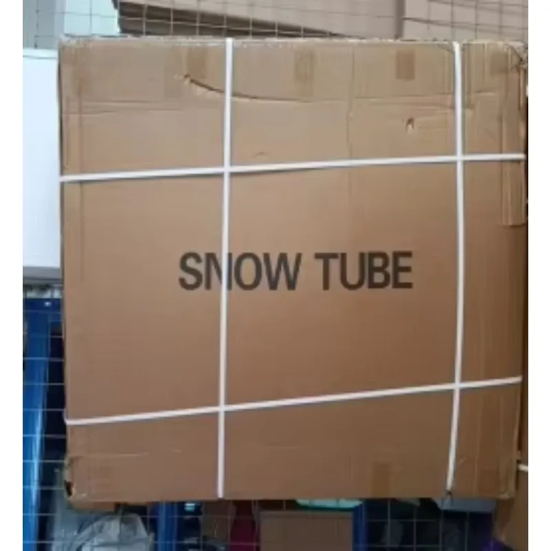 أنبوب ثلج قابل للنفخ 100 سم مزلقة من مادة PVC ذات قاع صلب للتزلج في الشتاء #4