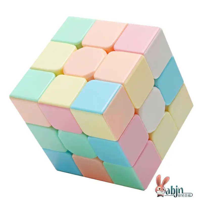 

Three-Order 's Cube Toy Twist Dice Macaron Competition Special Quick Twist Color Beginner Children's Intelligence ...