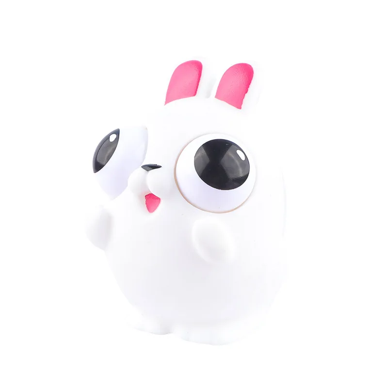 Engraçado globo ocular explosão squeeze brinquedo mole bonito coelho brinquedo fidget crianças alívio do estresse antiestresse dos desenhos animados animal bola sensorial presentes