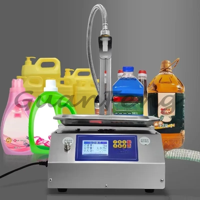 0.03Kg-15kg English version automatic quantitative dispensing liquid filling machine