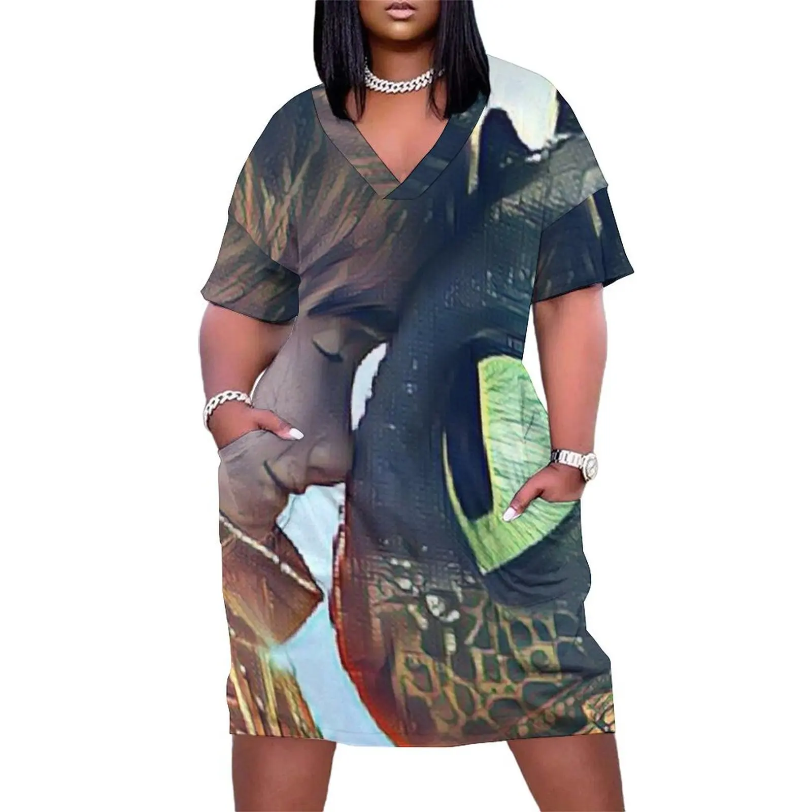 

How to train your dragon(Drawing) Loose Pocket Dress dresses summer woman 2025 women's summer jumpsuit