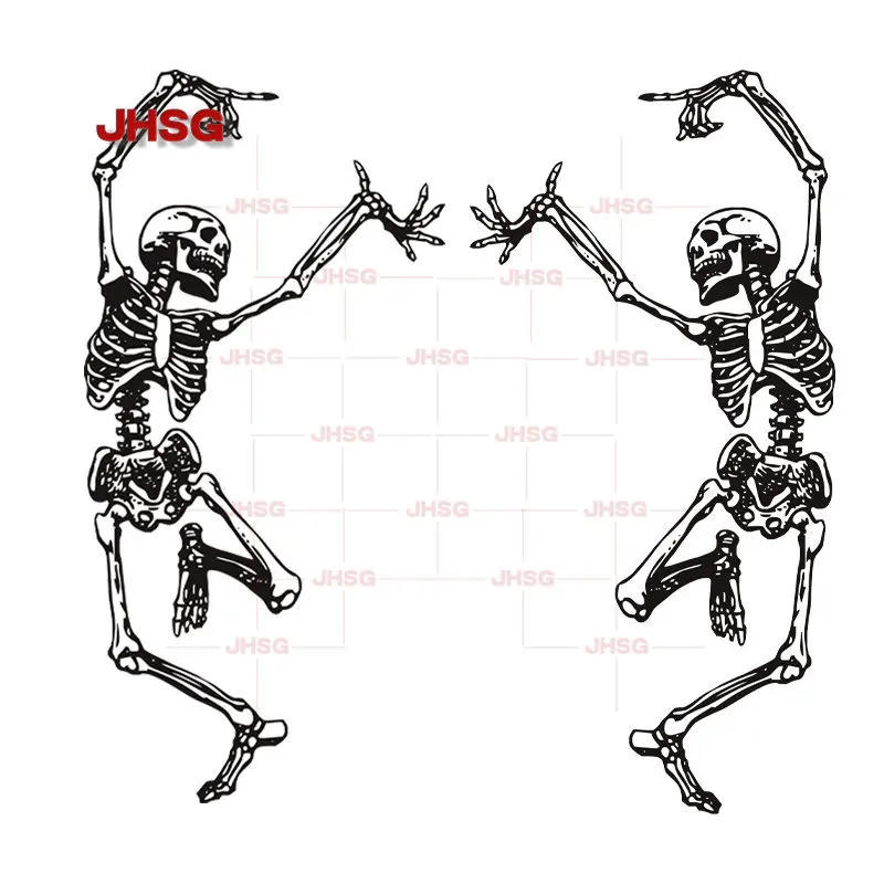 

Funny Skull Sticker Psychedelic Gratitude Steal Your Face Rock Band Dancing for Car Motorcycle Helmet Laptop Window Vinyl Decal