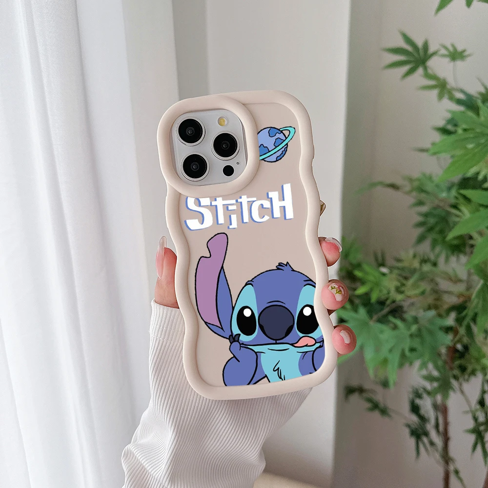 Disney Stitch Telefoonhoesje Voor Oppo A7 A9 A15 A 16K A17 A31 A38 A53 A54 A55 A57 A58 A74 A76 A79 A92 A98 4G 5G Cover