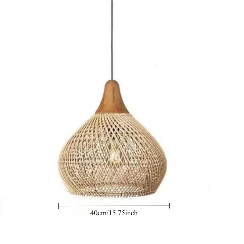 Rotan lampenkap verstelbare vintage boerderij kroonluchter lampenkap voor huisdecoratie kroonluchters en hanglampen