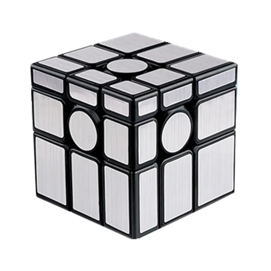 Fanxin Mirror Magic Cube 3x3 Mirror Magic Cube New Fun Puzzle Decompression Education Cubo Magico Toys Birthday Christmas Gifts