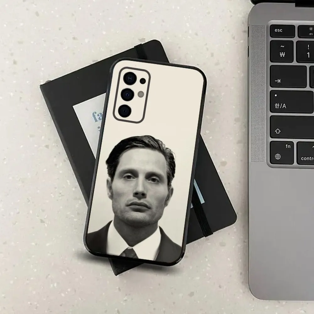 Actor M-Mads MikkelsenS Phone Case For Samsung Galaxy A13,A21s,A22,A31,A32,A52,A53,A71,A80,A91 Soft Black Cover