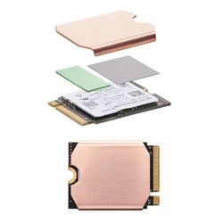 M.2 Hard Disk Pure-Copper Heatsink Solid State Drives Cooling Heatsink Thermal Cooler Radiator For Steam-Deck 2230 SN740