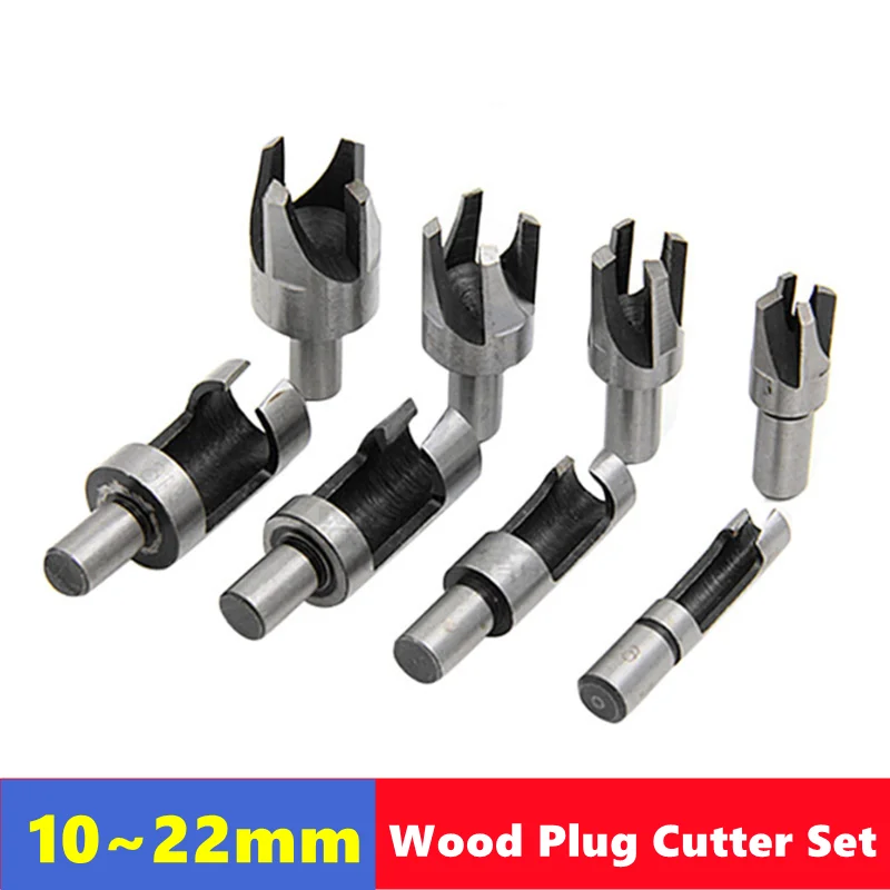 

Round barrel/claw type wooden plug drill, woodworking drilling machine, hole drilling bit disassembly tool, cutting tool set
