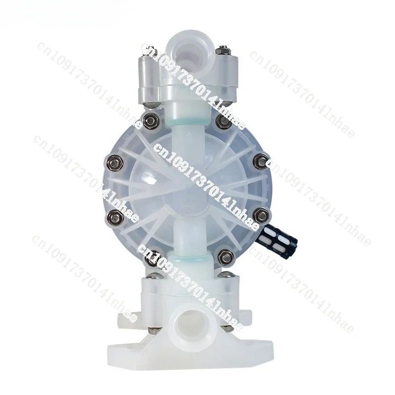 Pneumatic Diaphragm Pump QBY3-25STFS Engineering Plastic Pp Chemical Pump Explosion-Proof Acid and Alkali Corrosion Resistance