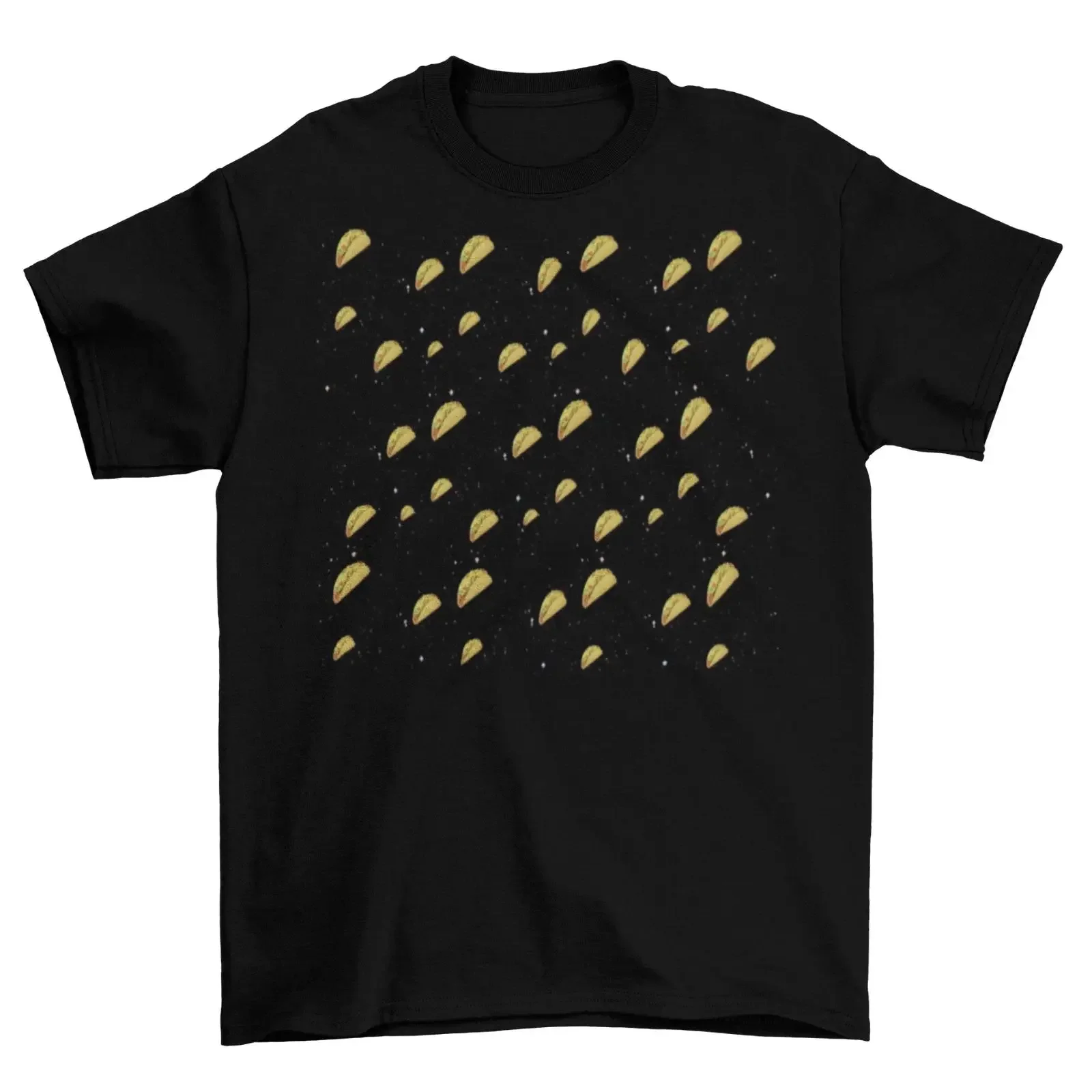 Flying Tacos T Shirt Funny Adult Cotton Space Food Mexican Tequila New vintage Washed Stylish designer clothes Casual fashion