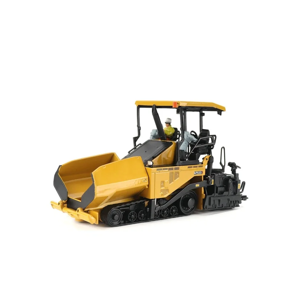 

Масштабная модель 1:50: Асфальтоукладчик AP655 (DM85590MH) — игрушка для мальчиков, подарок на день рождения, декор для сцены, коллекционная модель строительной техники