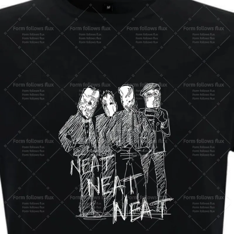 

2026 men T-Shirt Hoodie The Damned – Neat Neat Neat Punk Rock Hand Drawn Comic style Unisex S-6XL Plus Size Friendly
