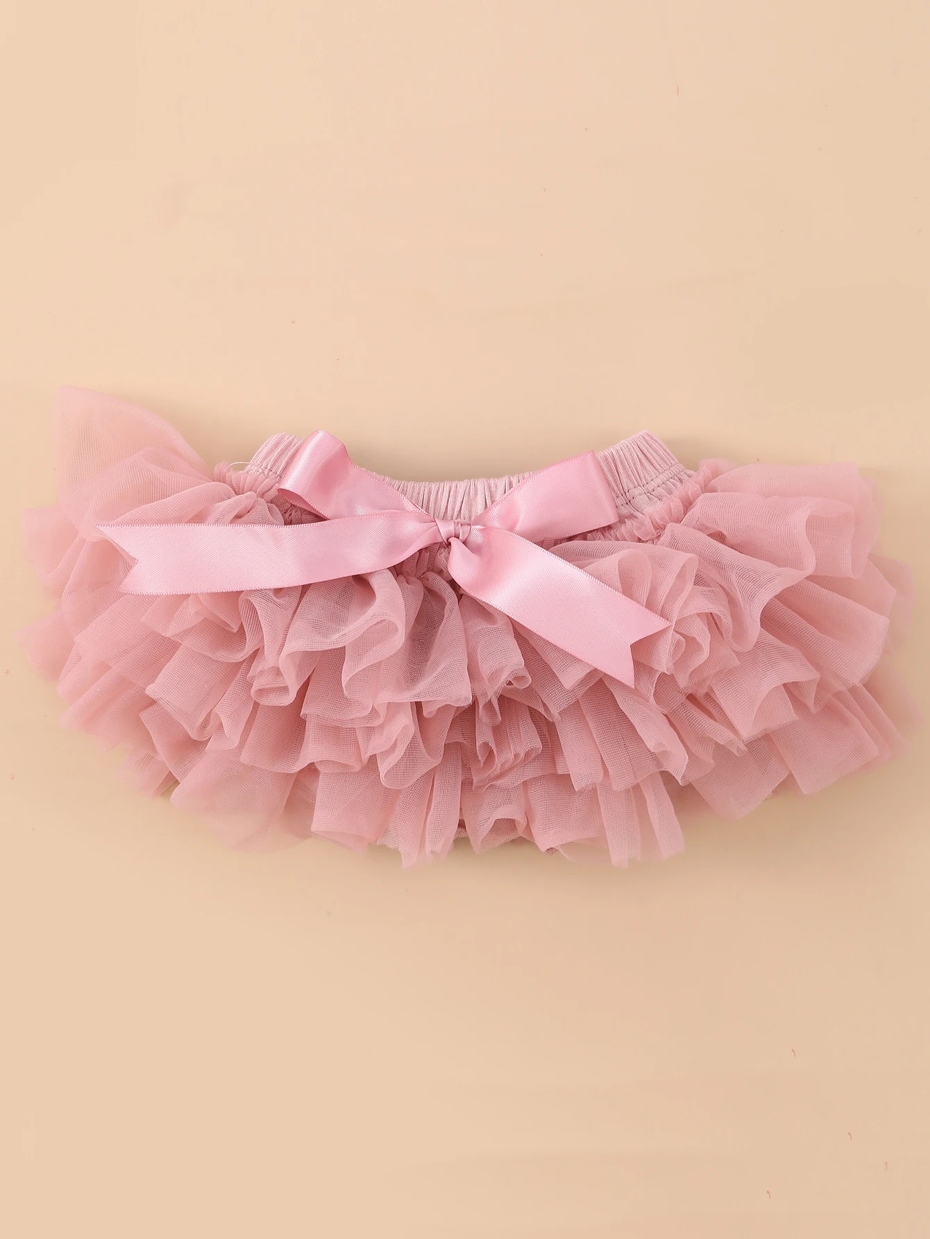 Baby Girls Tulle Bloomers Infant Newborn Diapers Cover Short Baby Girls Chiffon Ruffle Bloomer