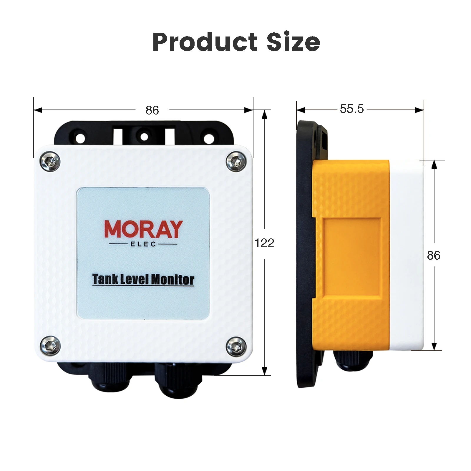 Moray ME202R 5 m 433 MHz Tauch-Alarm mit hoher Genauigkeit, LED-Temperaturanzeige, WIFI-Tank-Niveausensor – Detail 5