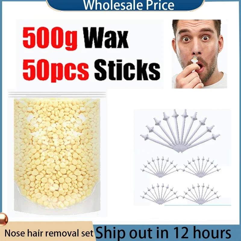 

Nose Hair Stick Wax Bean Set Nose Wax Applicators For Painless Nose Hair Removal Tool Wax Accessories Beeswax Safe Cocina