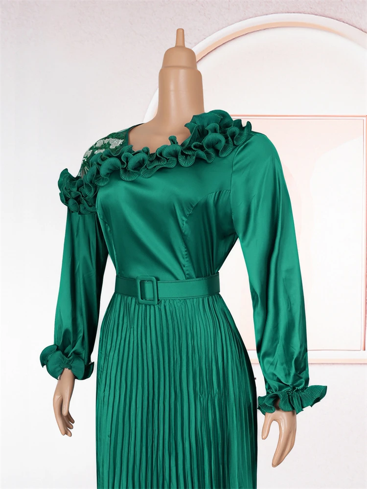 فساتين سهرة طويلة أنيقة للنساء لحفلات الزفاف فساتين حفلات أفريقية Dashiki ملابس مقاس كبير فستان ماكسي رداء أفريقي نسائي