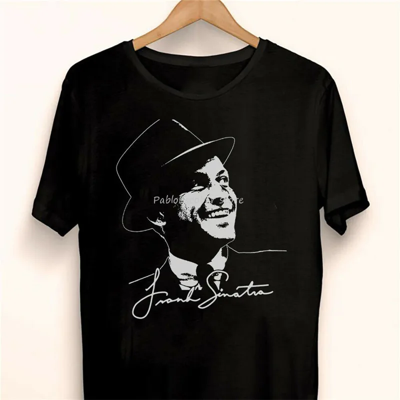 Frank Sinatra Black Men Cotton Tshirt New Man Tee Shirt T Shirt , Gift for Men Unisex Men T-Shirt