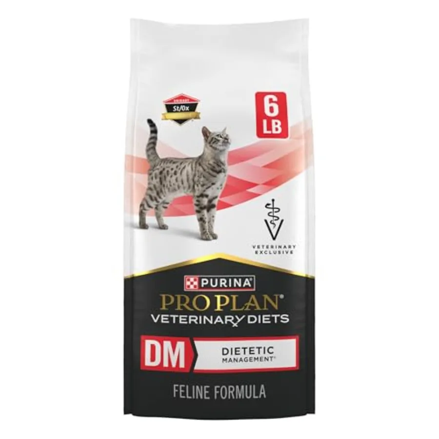 Purina DM Dietetic Management Feline Formula Dry Cat Food - 6 lb. Bag
