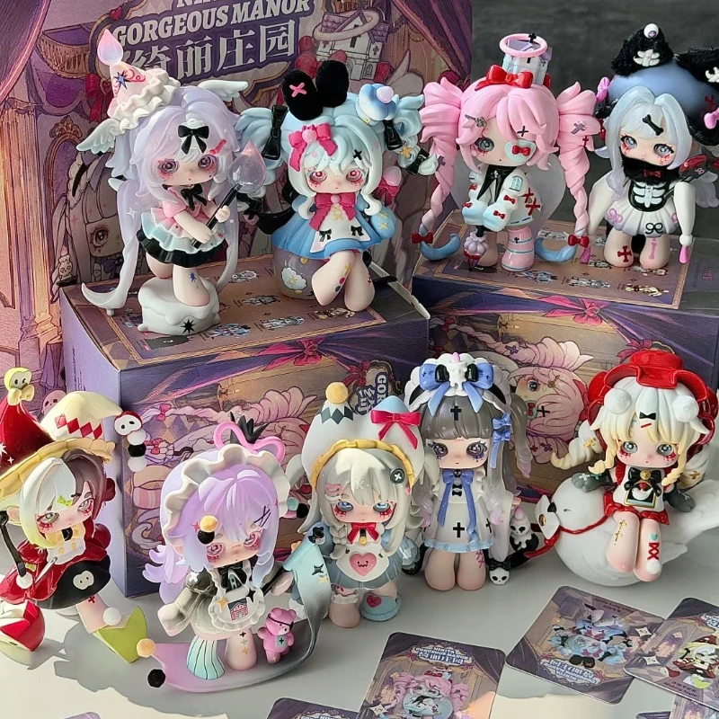 Ninita Gorgeous Manor Figure Blind Box Toy PVC Dolls Mystery Box Angel Model General Gifts Collection Trendy Play Ornament Model