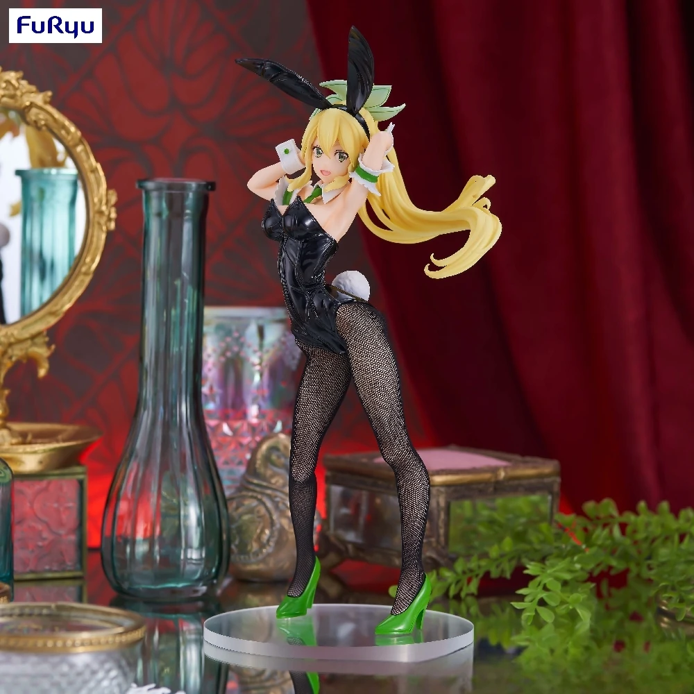 In Stock FuRyu BiCute Bunnies Kirigaya Suguha Pearl White Desktop Cute Ornaments Anime Action Figure Toy Gift Model Collection