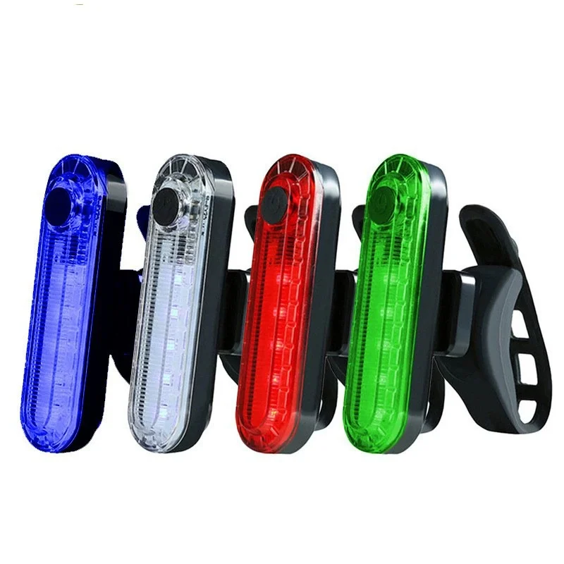 AliExpress NONE Rear Bike Tail Light USB Rechargeabl eRed Ultra Bright Taillights Fit On Bicycle Easy to Install for Cycling Safety Taillight