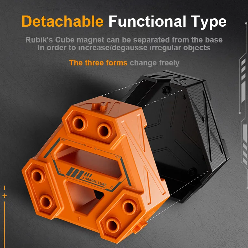 JAKEMY JM-Z21 Multi-function Screwdriver  Batch Fast Magnetizing Tool with Storage Box High Quality Bit Demagnetizer