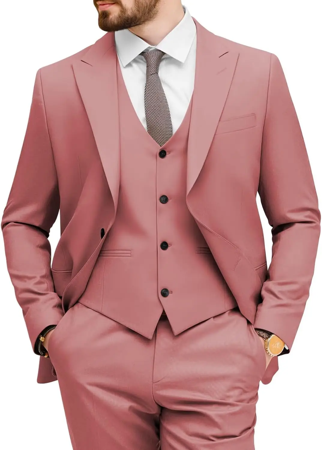 

Mens Suits 3 Piece Suit Slim Fit Suits for Men Wedding Prom Suits