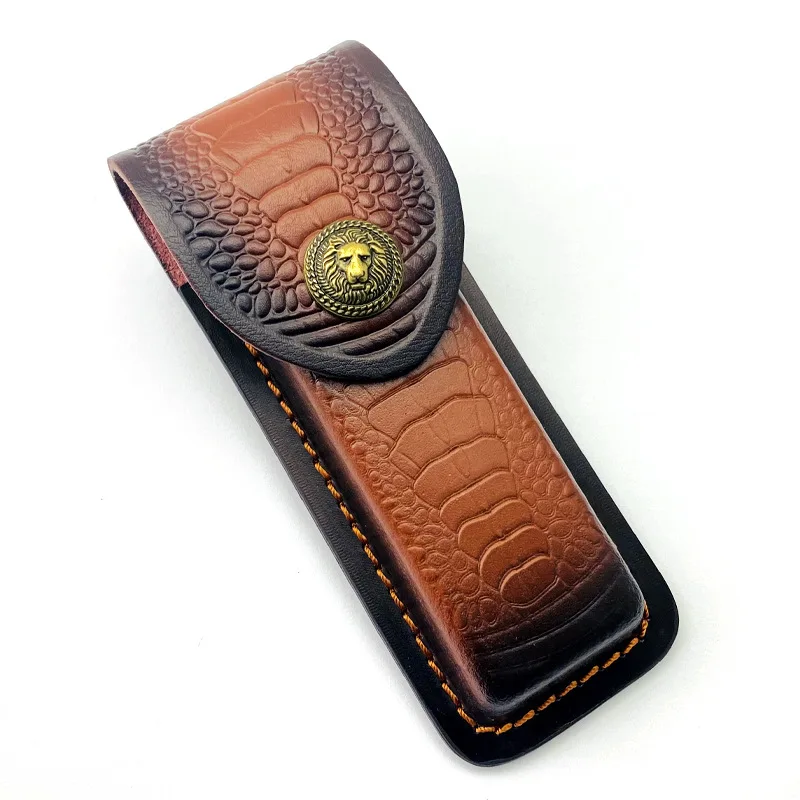 Bestseller سكين للفرد غمد سكين حالة سكين جلدية حالة للطي تخزين الجلود سكين للاستعمال الخارجي غمد