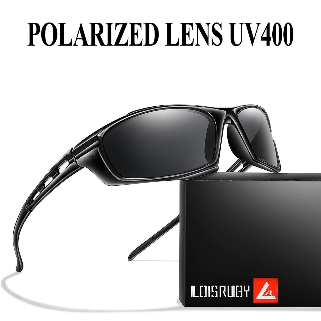 Polarisierte Fahrradsonnenbrille für Herren, Damen, Sport, Fahrradbrille, Radfahren, Laufen, Fahren, Angeln, Brille, UV400, Unisex