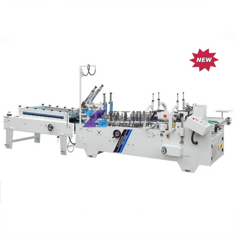 Automatic Paperboard Straight-line Box Folding Lock Bottom Gluing Machine