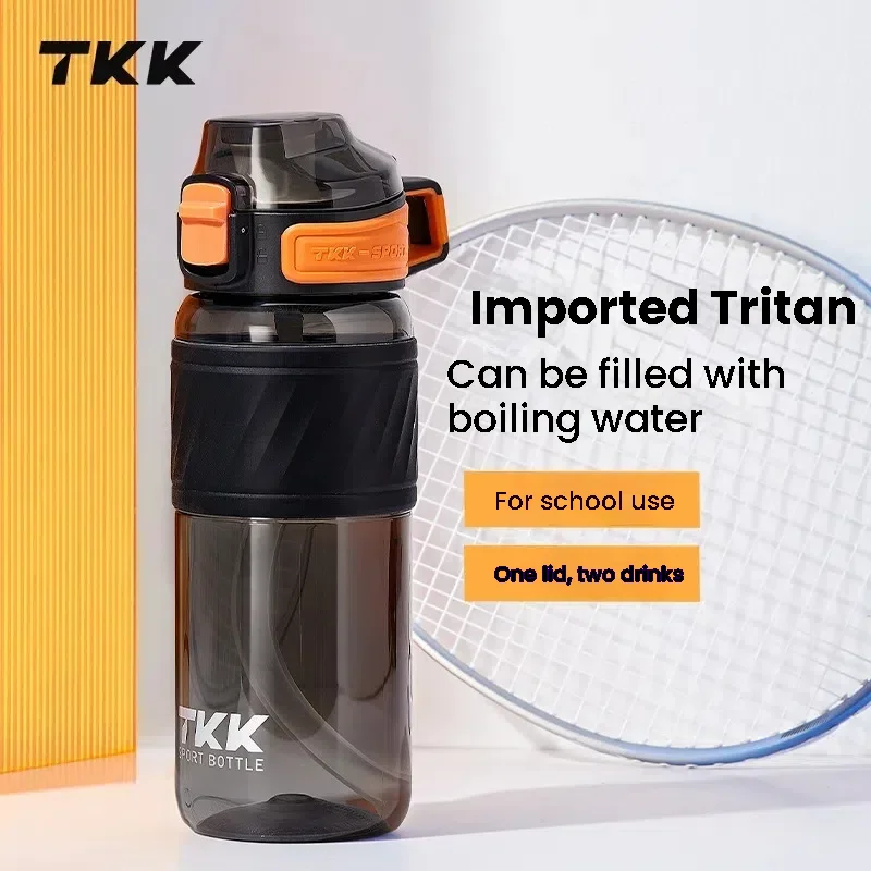 

TKK 500/600ml Kids Water Bottle - BPA-Free Tritan Material With Leak-Proof Cute Design