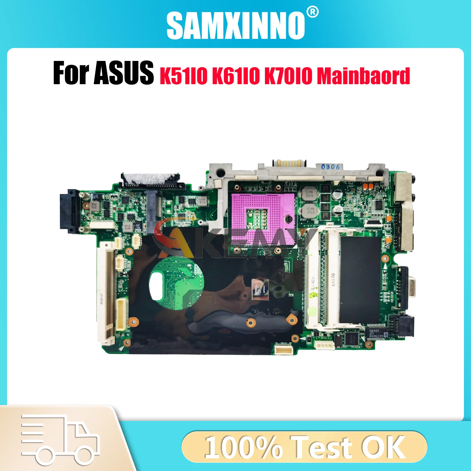 

Материнская плата для ноутбука K51IO для ASUS K51IO K51I, материнская плата для ноутбука Цей товар в наличии, 100% тестирование, ОК, быстрая доставка, высокое качество