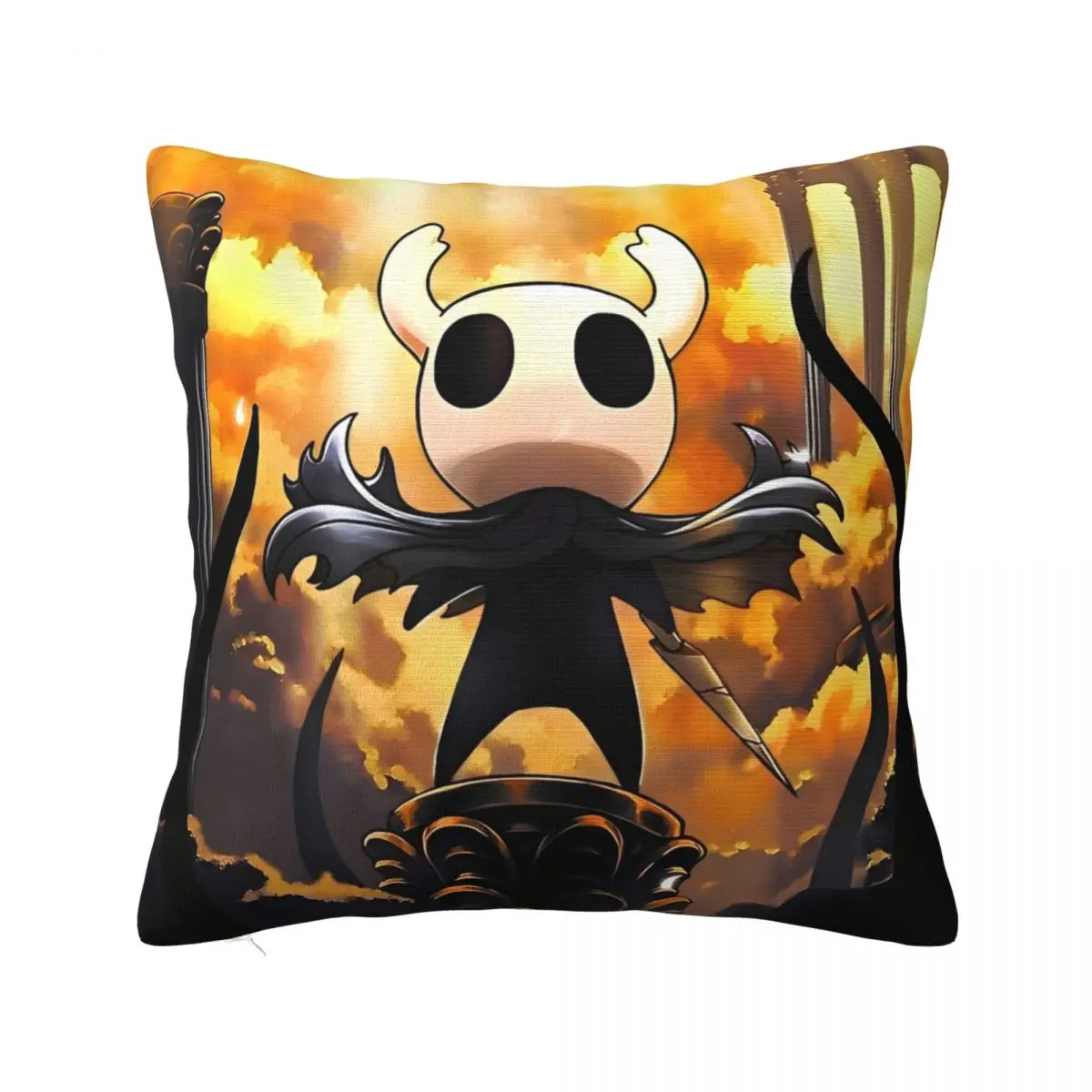 

Декоративная наволочка Hollow Knight, забавные игры, товары для дома, наволочка на молнии, несколько размеров
