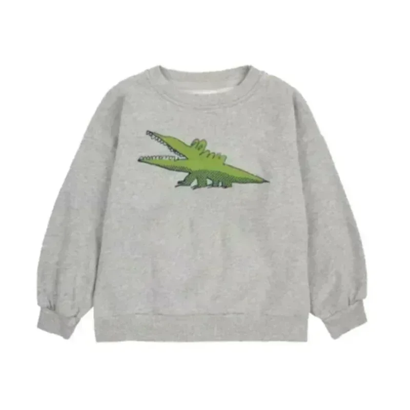 In Stock!BC 2024 AW New Kids Sweatshirts Long Sleeve T-shirt Boys and Girls Cartoon Printed Top Hoodie