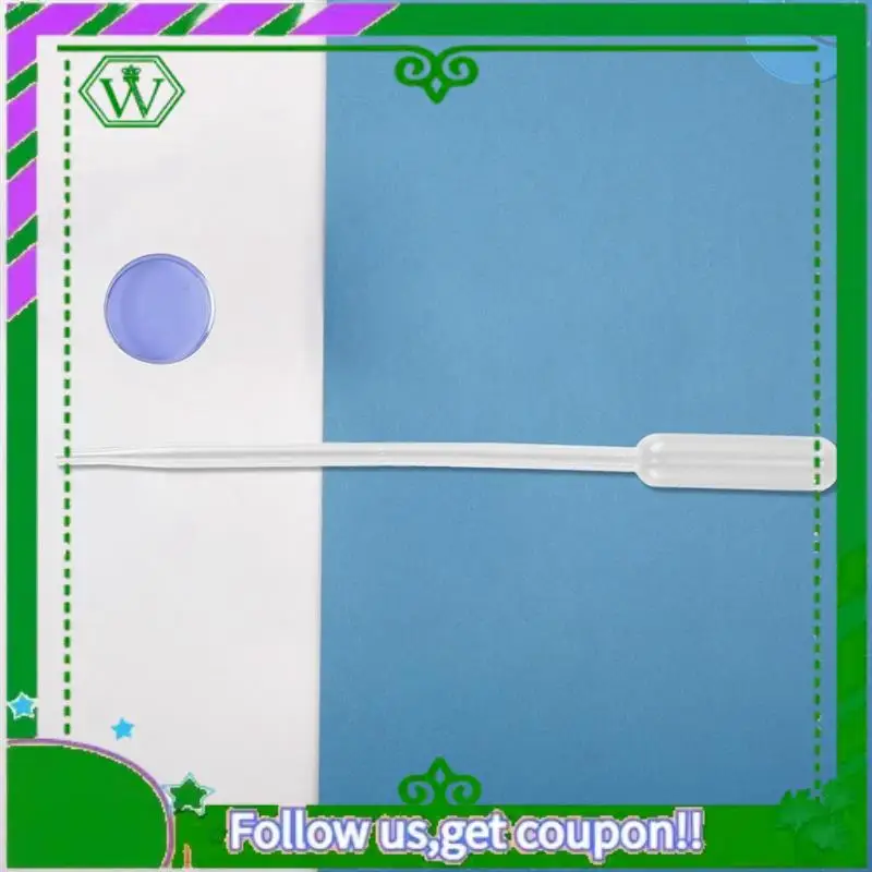 ABIK-500PCS Graduated Pipettes Dropper Polyethylene (0.5Ml)