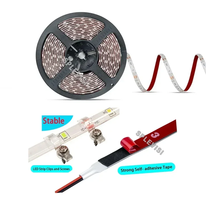 Tira de luces Led de pontón para barco marino, accesorio con control remoto de 16 pies/5M, para velero, Kayak, luz de cubierta, luces interiores, Re