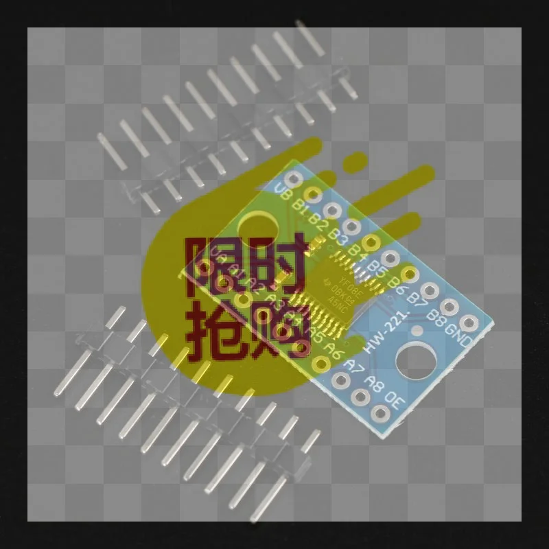 【CMO】TXS0108E 8-Channel Logic Level Converter Converter DC 3.3V 5V TTL Bidirectional Interconverter Module