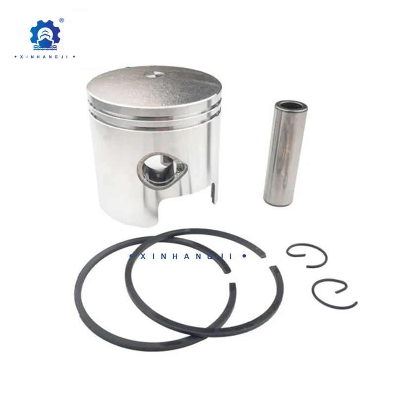 

346-00001-0 Piston Kit For TOHATSU Nissan Mercury Outboard 2-stroke 25HP 30HP Diameter：68MM 346-00001-1 346-00001