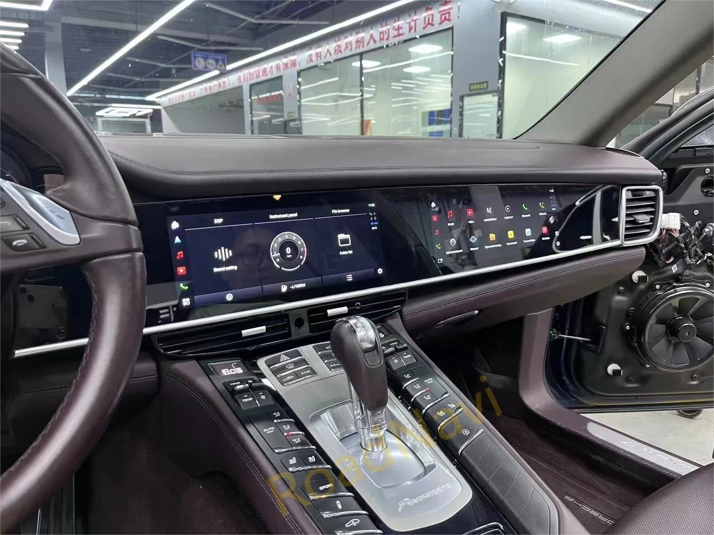 RoadNavi Android-Autoradio für Porsche Panamera 2010–2017, Auto-Multimedia-Player, kabelloses Carplay, 4G 360