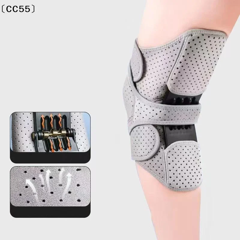 Joint Support Knee Pad Non-slip Lift Pain Relief For Knee Power Spring Force Stabilizer Knee Booster Working Sports Elder〔CC55〕