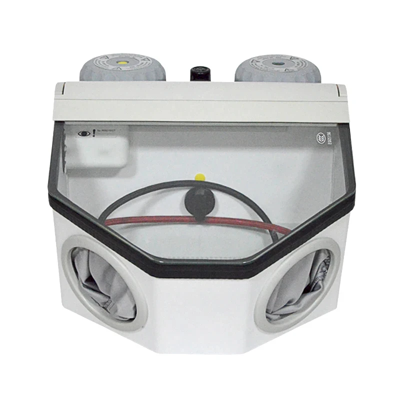 1PC Double pen type sandblasting hine sand blasting equipment dedicated to suace treatment of hardware derusting 220V