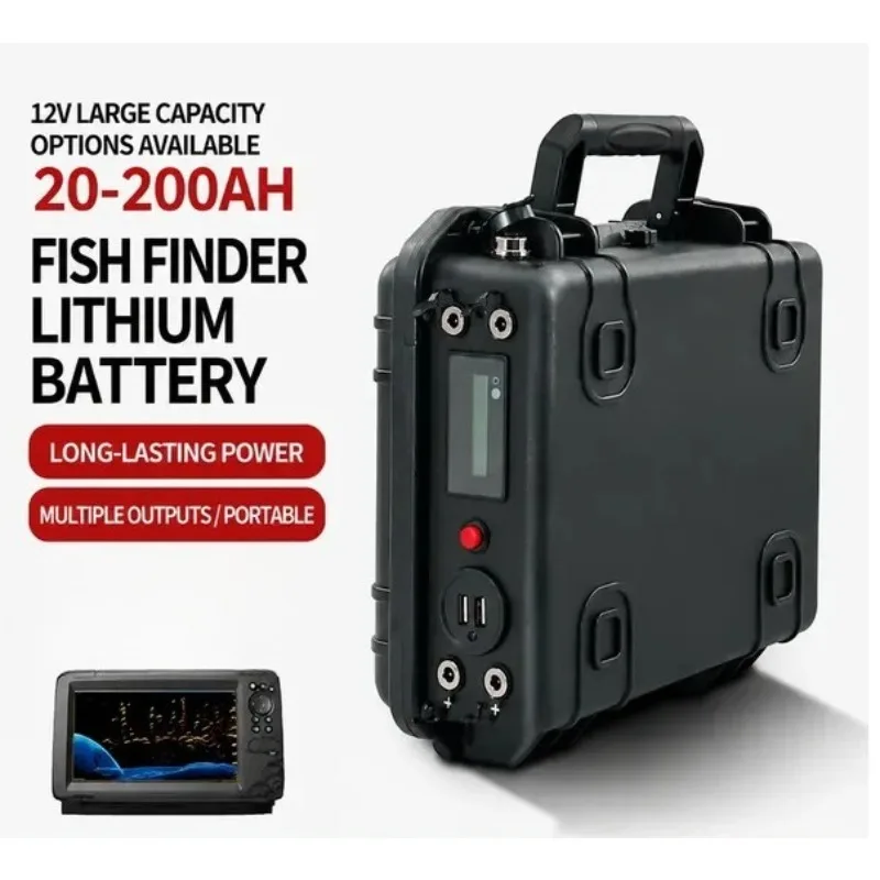 Outdoor Visitation Device Mobile Power Supply for 12V Large Capacity Portable Durable