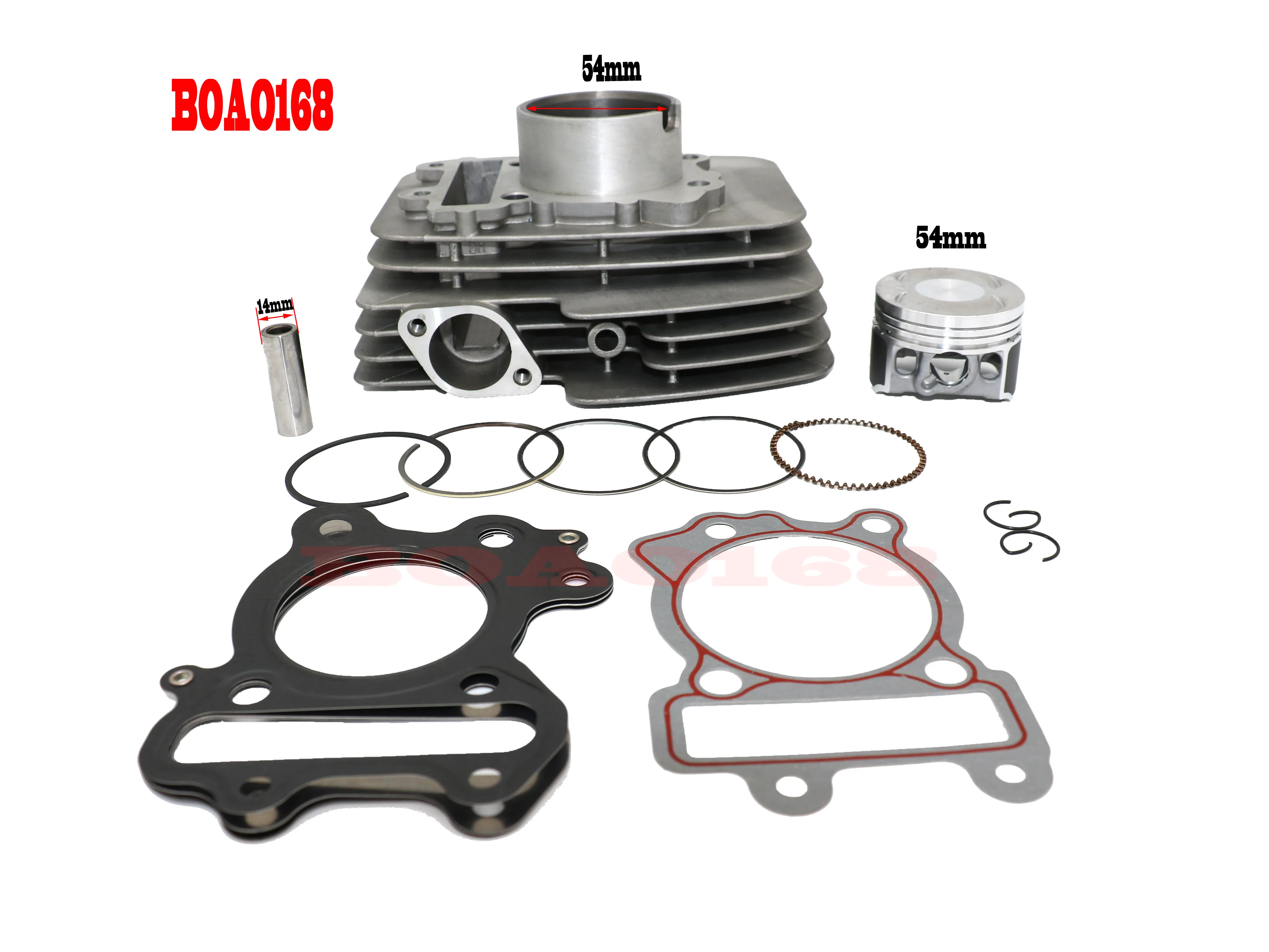 

Cylinder Kit with Piston Rings gasket set For Chinese Benelli QJ Keeway BJ125-3E TNT125 Motorcycle parts