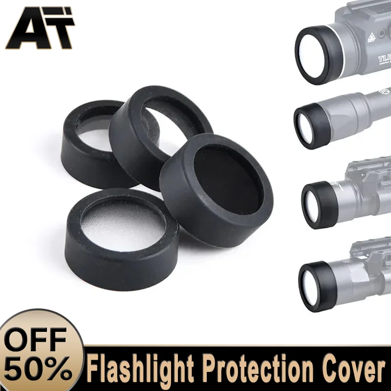 

WADSN Tactical M300 M600 X300 X400V Protector Hunting Weapon light LED Flashlight Cover Custom Lens Guard 25.4MM 28MM 30MM 26mm