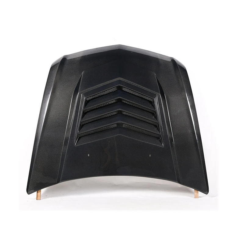 Best Selling V Style Carbon Fiber Engine Hood Bonnet Kit for Sports Coupe 2008-2012 Off-Road Lightweight Upgrade