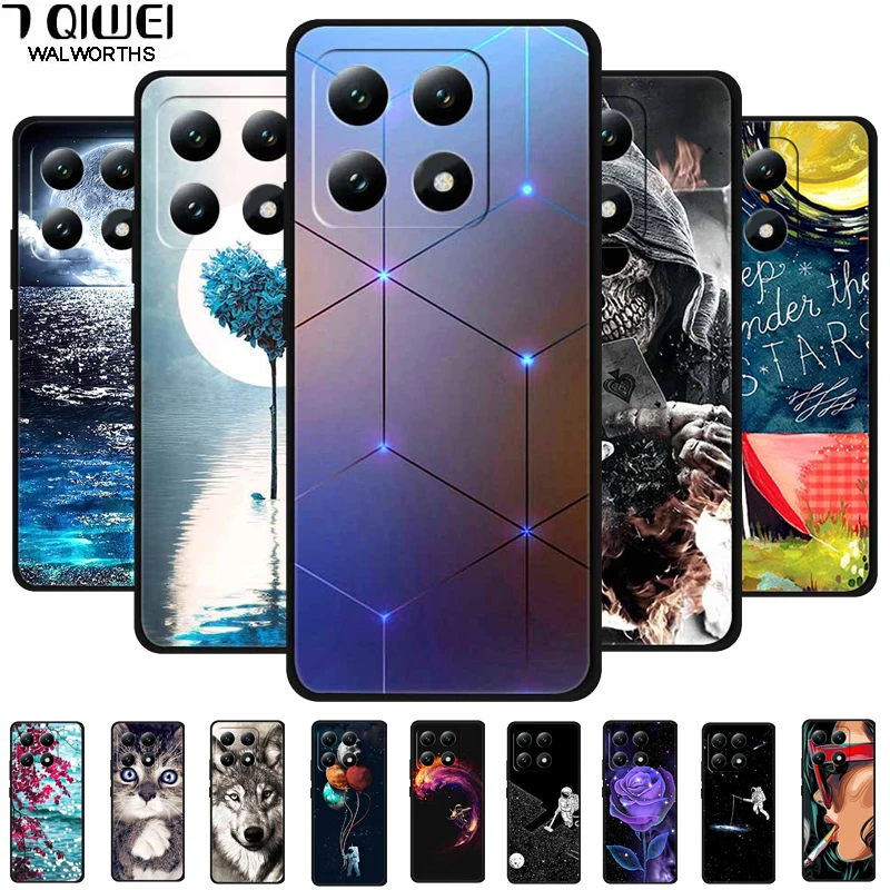 

Для Xiaomi 14T Pro 5G Чехол Мультяшный Силиконовый ТПУ Мягкие Чехлы для Xiaomi 14T 5G Защитные Чехлы Mi 14T 6,67 ''Бампер Capa14